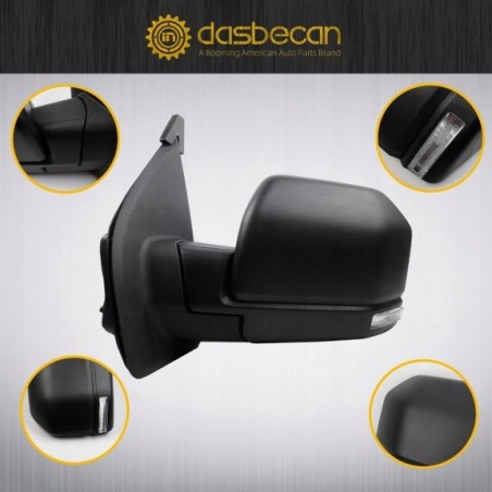 LUSTERKO LEWE PODGRZEWANE + KIERUNEK 8 PIN NOWE FORD F-150 F150 2015-2020