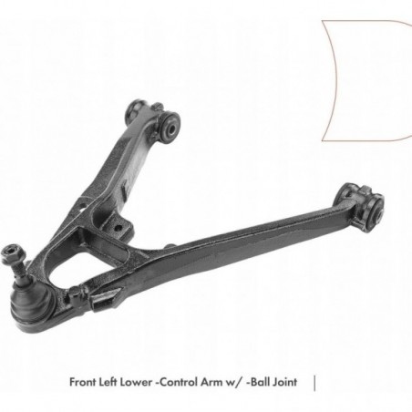 CADILLAC ESCALADE CHEVROLET SILVERADO 2007-2014 WAHACZ DOLNY PRAWY + LEWY