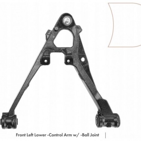 CADILLAC ESCALADE CHEVROLET SILVERADO 2007-2014 WAHACZ DOLNY PRAWY + LEWY