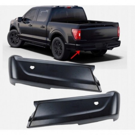FORD F-150 2021-2025 NAROZNIK NAKŁADKA ZDERZAKA TYŁ POD CZUJNIK PDC KOMPLET