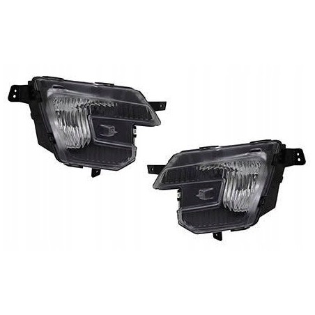 FORD EXPLORER 2016-2017 HALOGEN LEWY + PRAWY Z ŻARÓWKĄ CZARNY NOWY KOMPLET