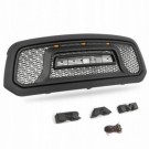 ATRAPA GRILL STYL WZÓR REBEL + LAMPKI + INSTALACJA DODGE RAM 1500 2013-18