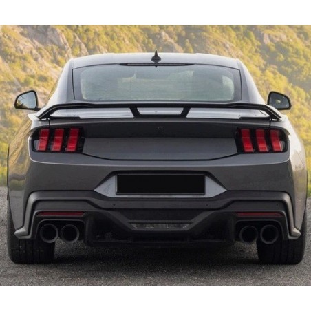 FORD MUSTANG S650 2024-26 SPOILER LOTKA KLAPY CZARNY POŁYSK GT PERFORMANCE