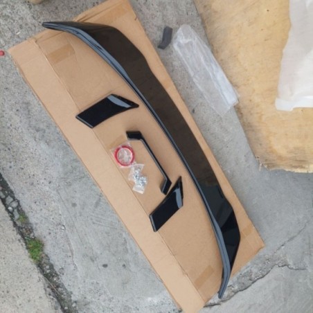 FORD MUSTANG S650 2024-26 SPOILER LOTKA KLAPY CZARNY POŁYSK GT PERFORMANCE