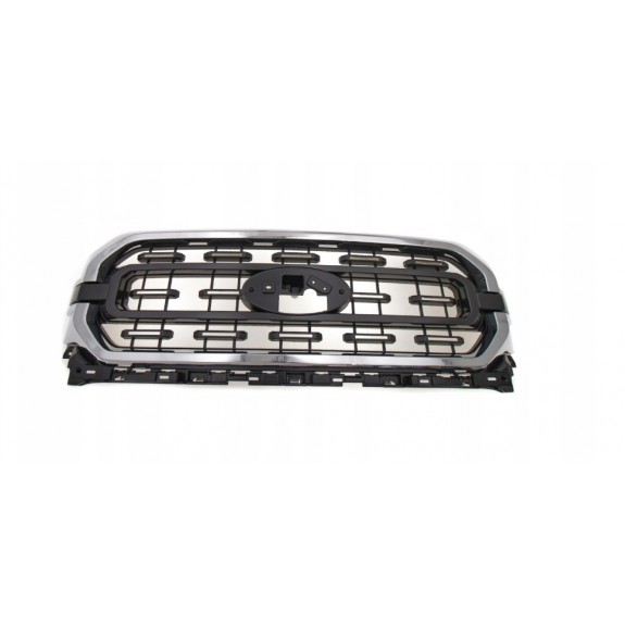 FORD F-150 F150 XL XLT 2021-2023 ATRAPA GRILL CHROM + CZARNA ML3Z-8200-BB