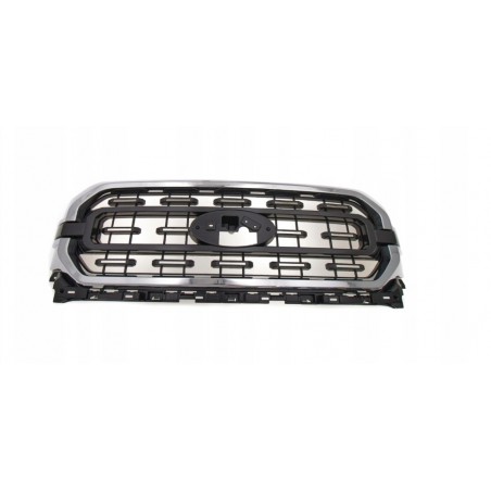 FORD F-150 F150 XL XLT 2021-2023 ATRAPA GRILL CHROM + CZARNA ML3Z-8200-BB