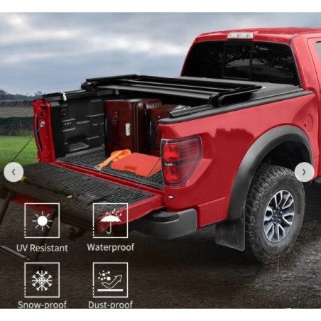 POKRYWA PAKI DŁUGA 6.5 FT OSŁONA ROLETA ŻALUZJA FORD F150 F-150 2009-2023