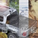 DODGE RAM 1500 2009-2024 POKRYWA PAKI KRÓTKIEJ 5.7FT ROLETA ŻALUZJA ZWIJANA