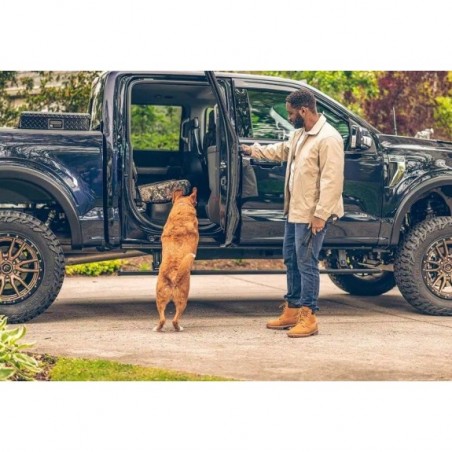 PRÓG PROGI ELEKTRYCZNE STOPNIE WYSUWANE KOMPLET BEZ LED FORD F-150 2015-20