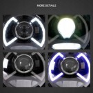 LAMPA LAMPY EUROPA 9'' LED VLAND JEEP WRANGLER JL JT GLADIATOR 2018-2023