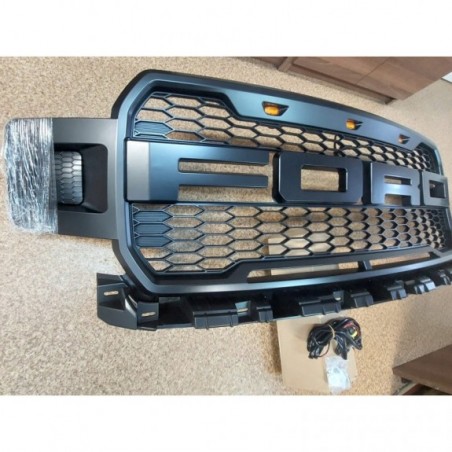 ATRAPA GRILL CZARNA STYL RAPTOR Z LED NOWA FORD F-150 F150 2018-2020