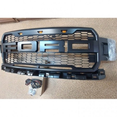 ATRAPA GRILL CZARNA STYL RAPTOR Z LED NOWA FORD F-150 F150 2018-2020