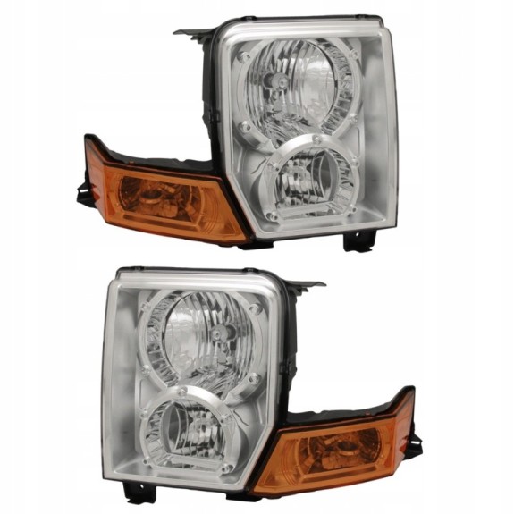 LAMPA PRAWA + LEWA REFLEKTORY WERSJA USA TYC JEEP COMMANDER XK 2006-2010
